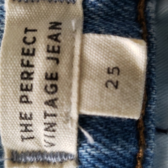 Madewell The Perfect Vintage Jean in Coffey Wash: Worn-In Edition, Size 25 - Picture 10 of 16
